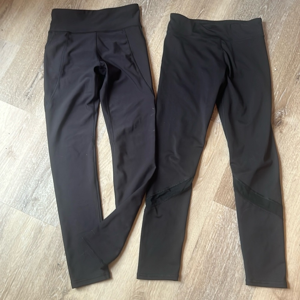 2 girls legging Old Navy Active size 10/12